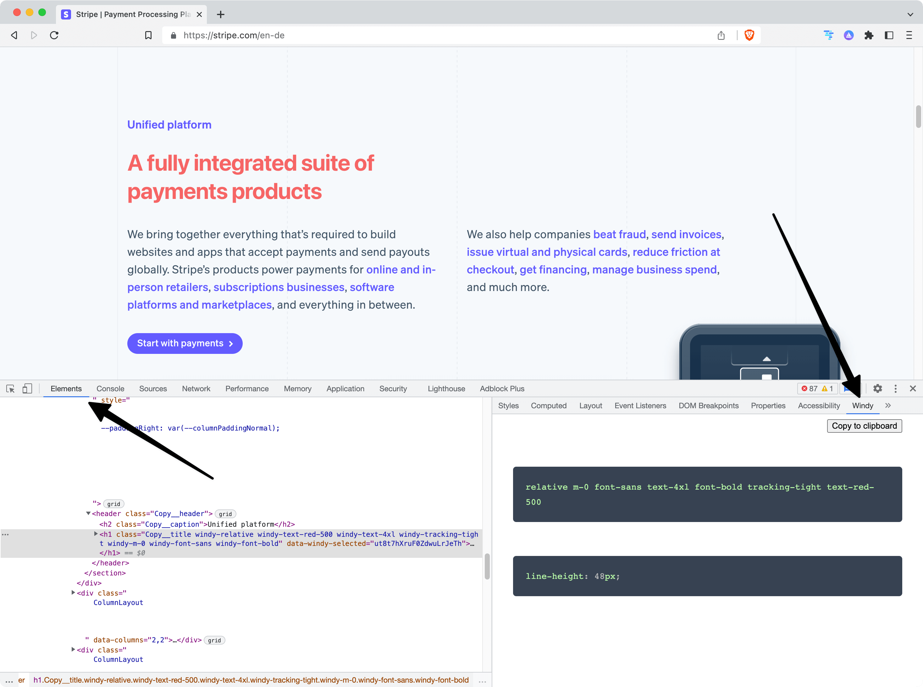 Windy Devtools